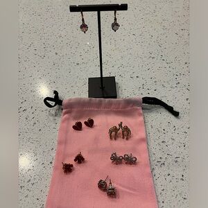 SIX pairs Kate Spade earrings!